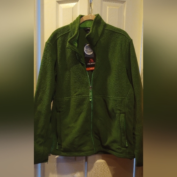 NWT Men Lands End fleece Polartec Aircore 200 Large 42-44 - Picture 2 of 3